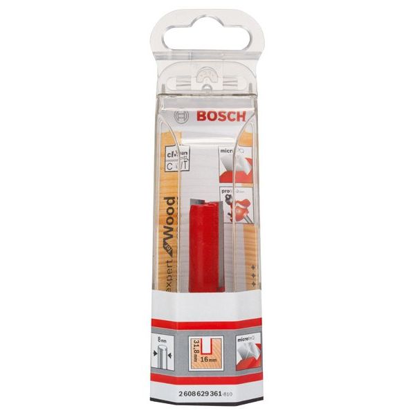 Bosch - Fräser Nutfräser Expert for Wood, 2608629361 Carbide 8 mm D1 16
