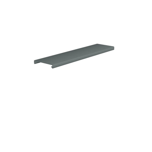 Weidmüller - Oberteil für Verdrahtungskanal Oberteil Breite: 100mm CD-LID 100 DKGY dunkelgrau − 2 Meter