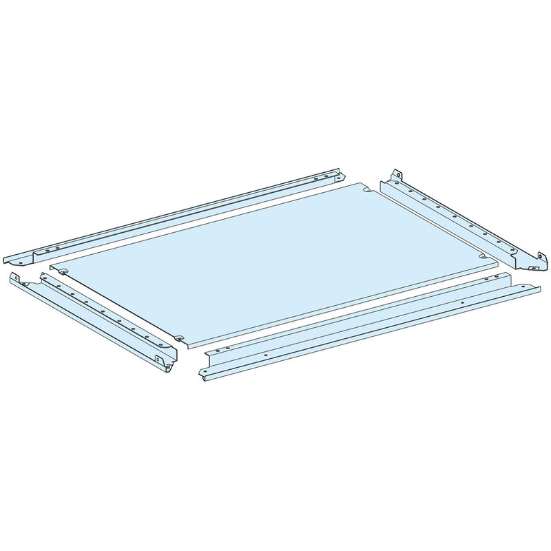 Schneider Electric - Einführungsflansch für Kleingehäuse/Schaltschrank Kabeleinführungsplatte LVS08683 BxT=300x600mm