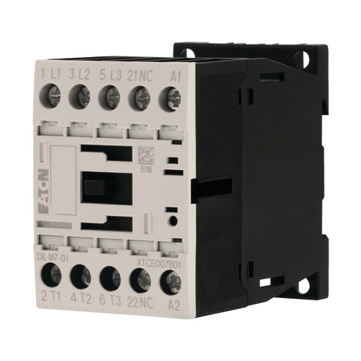 Eaton - Leistungsschütz zum Schalten von Wechselstrom Leistungsschütz DILM7-01(240V50HZ) 1Ö 3kW/400V,AC