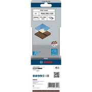 Bosch - Schleifpapierset PRO X440 Schleifband, 75 x 2608606059 480 mm G60 G80 G100