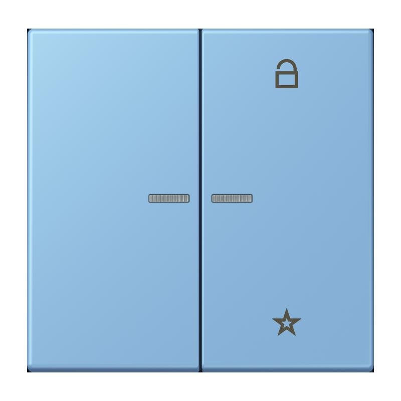 Jung - Bedienelement intelligent eNet Taster Universal 1f. FM LC 1701 256