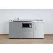 Stengel - Mini-Küche Miniküche Premiumline MPMES170MWIKFreBliS Edelstahl