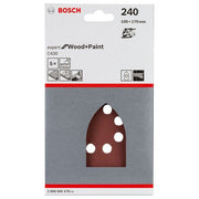 Bosch - Schleifpapier/Schleifvlies Schleifblatt C430, 100 x 2608605578 170 mm 240 8 Löcher