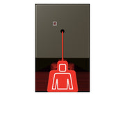 Jung - Behindertenelement für Installationsschalterprogramme Notrufsystem Zugtaster NRS LC 0834 ZT 241 ombre naturelle 31