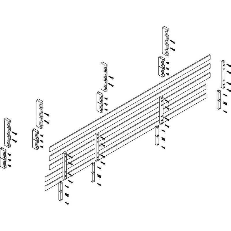 ABN - Verteilerfeld für Installationsverteiler Sammelschienen-Modul MFSC53645 flach 5FB/3RE