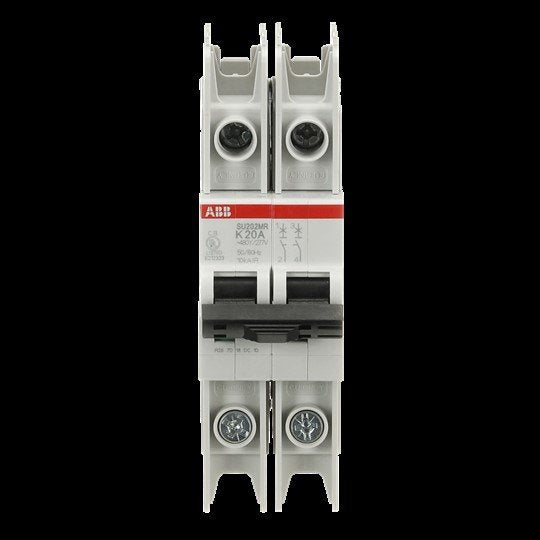 ABB Stotz S&J - Leitungsschutzschalter Sicherungsautomat SU202MR-K20 10kA, 20A, 2P, RTT