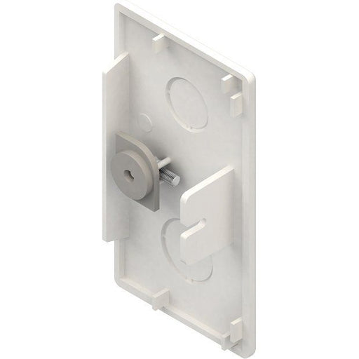 HKL - Endstück für Leitungsführungskanal Endstück cws EG60130.6 60x130 RAL9001 − 5 Stück by HKL
