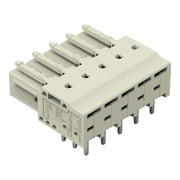 WAGO GmbH & Co. KG - Leiterplattensteckverbinder THTFederleiste abgewinkelt 831-3525 Maß 7,62mm,lgr − 24 Stück