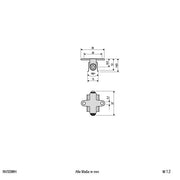 EVN Lichttechnik - Mechanisches Zubehör/Ersatzteile für Leuchten Alu-Profilhalter NVS SWH 26,1x28x14,5mm eds