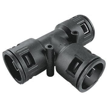 Flexa - Verbinder für Wellschläuche Schnellverschraubung RQT-PA AD3x34,5sw T-Verteiler − 10 Stück