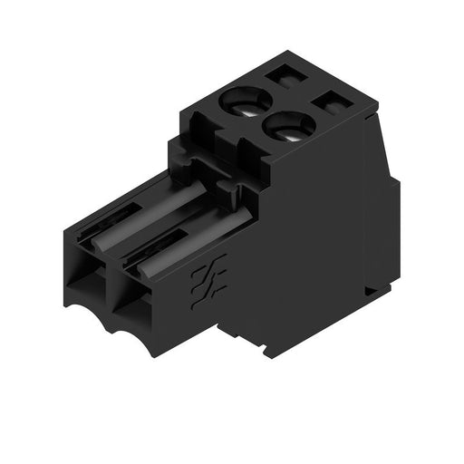 Weidmüller - Kabelsteckverbinder für Leiterplattensteckverbinder LP Verbinder Raster 3.5 BL 3.5/2 SN SW − 264 Stück