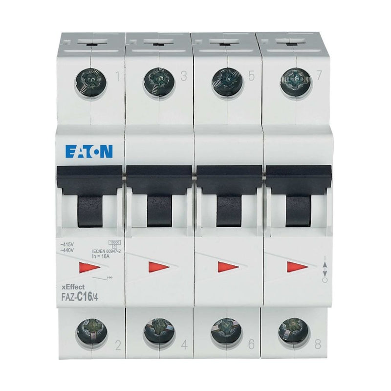 Eaton - Leitungsschutzschalter FAZ-C16/4 16A, 4p