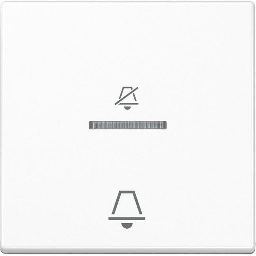 Jung - Abdeckung/Bedienelement für Installationsschalterprogramme Hotelwippe Außenstelle A CU KO5 D WW Nicht stören+Klingel