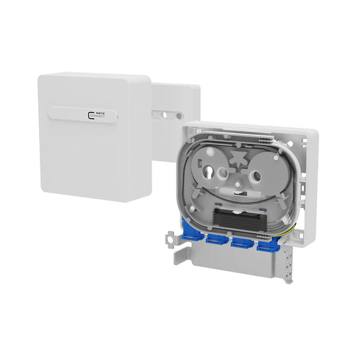 Metz Connect - Kommunikationsanschlussdose LWL Anschlussbox splice 1501591L04HC 4xSC-S UPC OS2