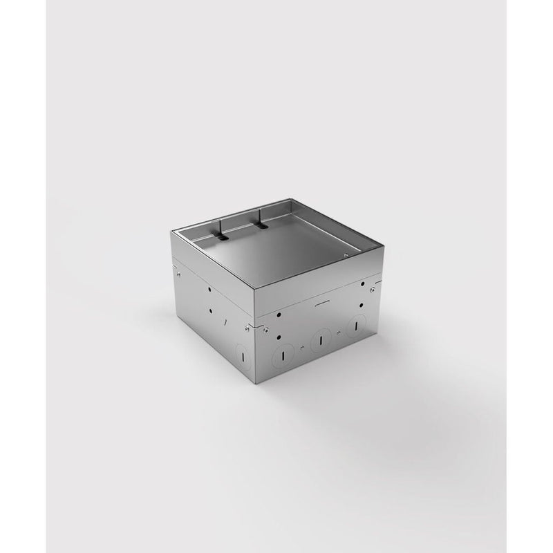 BS Bodensteckdosen - Geräteeinsatz für Unterflurmontage Bodensteckdose 8902B-2-0 1xSch,1x RJ45 2f