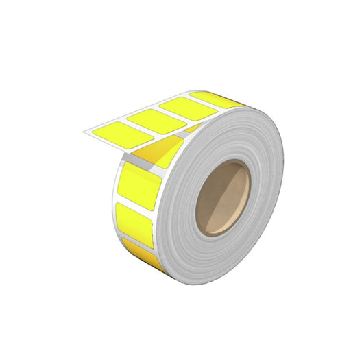 Weidmüller - Kennzeichnungsmaterial Gerätemarkierer, Etikett SM 27/18MM GE VPE100 27x18mm gelb − 100 Stück
