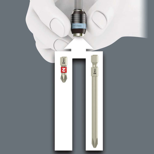 Wera - Bit-Set Bit-Sortiment 071110 Edelstahl, 10-tlg