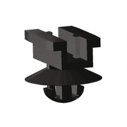 HellermannTyton - Befestigungssockel und -element für Kabelbinder Halter mit Steckeraufnahme 151-00840(10000) für Rundlöcher − 10000 Stück
