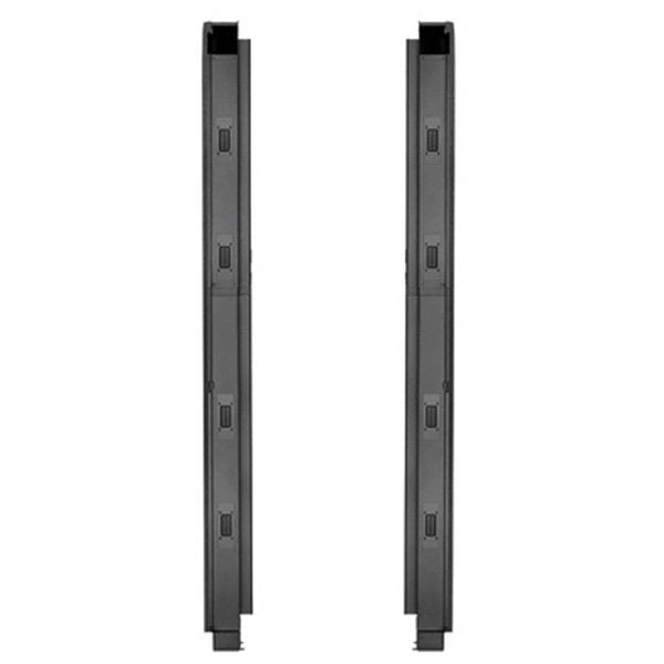 Panduit - Einsatz/Abdeckung für Kommunikationstechnik Blindabdeckung NVBP N-Typ f.42RU+48RU sw