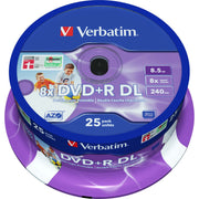 Verbatim - Speichermedium digital DVD+R DL 43667 (VE25) Cakebox 25 Discs