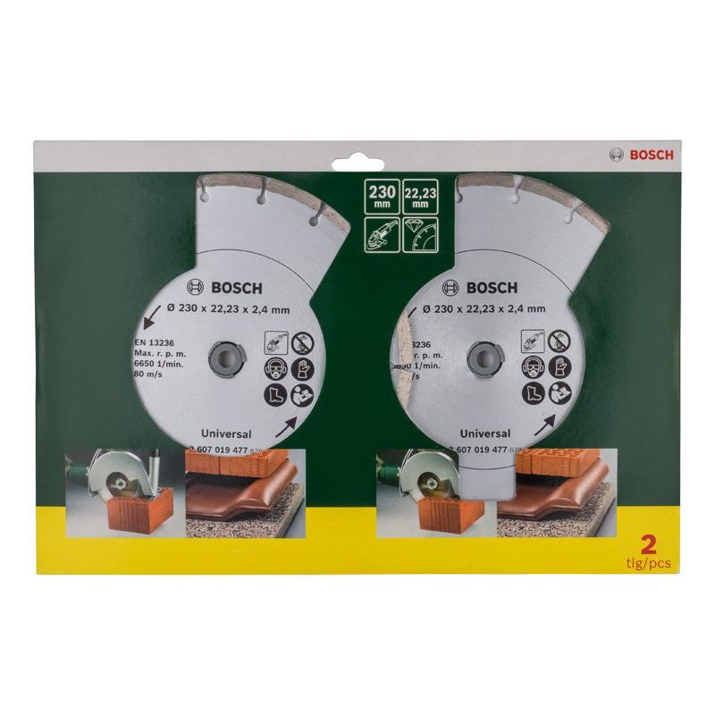 Bosch - Trenn-/Schleifscheibe Diamanttrennscheibe für 2607019479 Baumaterial