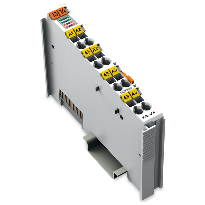 WAGO - Feldbus, Dez. Peripherie - Analoges Ein-/Ausgangs-Modul Temperaturmodul 750-464 2/4Ai Rtd