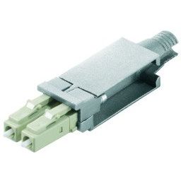 Telegärtner - LWL-Steckverbinder STX LC-D Steckereinsatz 100021188 SM