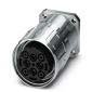 Phoenix Contact - Rundsteckverbinder, feldkonfektionierbar (Industriesteckverbinder) Gerätesteckverbinder SM-5ES1N8AY000S Vorderwand