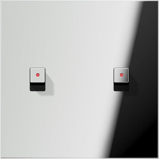 Jung - Abdeckung/Bedienelement für Installationsschalterprogramme Abdeckung 1-fach GCR 12-5 KO E 22 mit 2 Kipphebeln KO