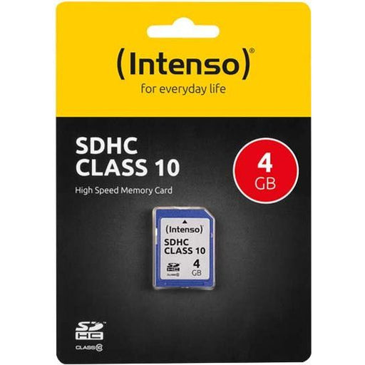 Intenso - Speichermedium digital SDHC-Card 4GB 3411450 (R)40MB/s,(W)10MB/s