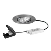 Brumberg Leuchten - Downlight/Strahler/Flutlicht LED-Einbaustrahler 230V 39484153AB 3000K, nickel