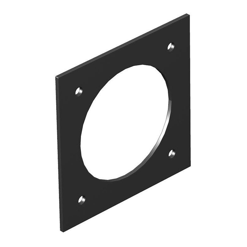 OBO Bettermann Vertr - Abdeckplatte für Einbaueinheiten Abdeckplatte T8NL PCEE 9011 CEE f. T4L/T8NL