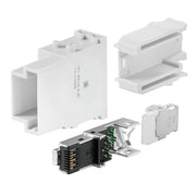 Weidmüller - Kontakteinsatz für Rechtecksteckverbinder Moduleinsatz HDC MRJ45 B MI ModuPlug − 1 Stück