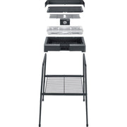 Severin - Grillgerät Barbecue-Standgrill PG 8568 sw Untergestell,m.Wind