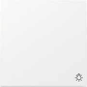 Gira - Abdeckung/Bedienelement für Installationsschalterprogramme Wippe Symb. Licht 328570 Schalter Reinweiß
