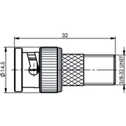 Telegärtner - Koax-Kupplung Adapter BNC-F (M-F) 100023641 − 5 Stück