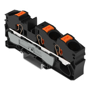 WAGO - Durchgangs-Reihenklemme 3-Leiter-Durchgangsklemme 2216-1305 Drücker,16 mm²,sw − 20 Stück