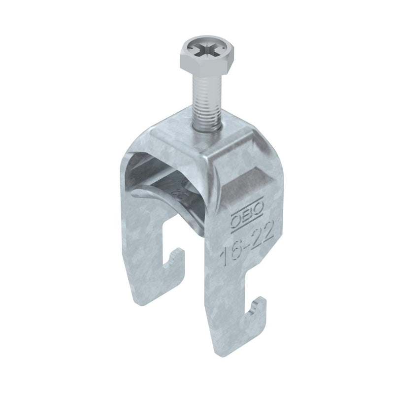 OBO Bettermann - Bügelschelle BS-U1-M-22 FT 16-22mm − 100 Stück