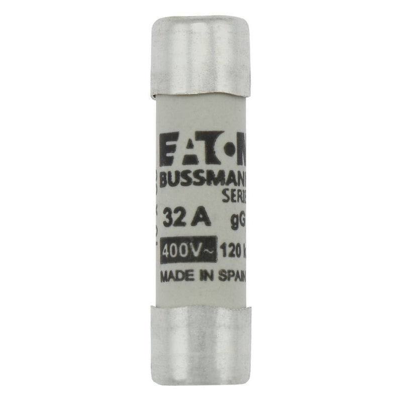 Eaton - Zylindrische Sicherung Sicherungseinsatz Nieders. C10G32 32A AC 400V 120kA − 10 Stück
