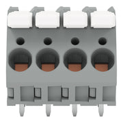 WAGO - Leiterplattenklemme Hebel 2706-154 6mm²,grau − 40 Stück