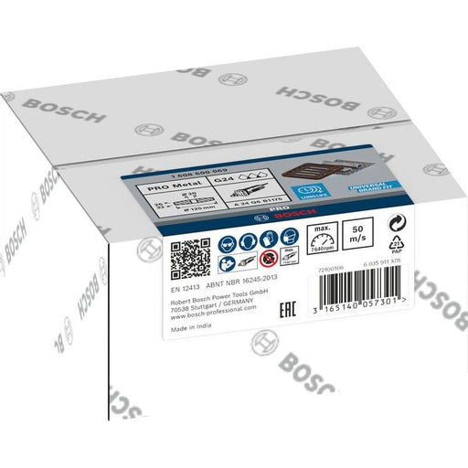 Bosch - Trenn-/Schleifscheibe PRO Metal Schleifscheibe, 1608600069 125 x 26 x 20 mm K24