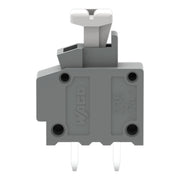 WAGO - Leiterplattenklemme Anreihbare Leiterplattenk. 235-401/332-000 Drücker,1,5mm²,gr − 100 Stück