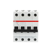 ABB Stotz S&J - Leitungsschutzschalter Sicherungsautomat S203-C6NA 6kA 6A C 3p+N (4p)