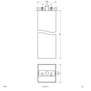 EVN Lichttechnik - Downlight/Strahler/Flutlicht Deckenanbauleuchte 8042701 GU10 quad.ws starr