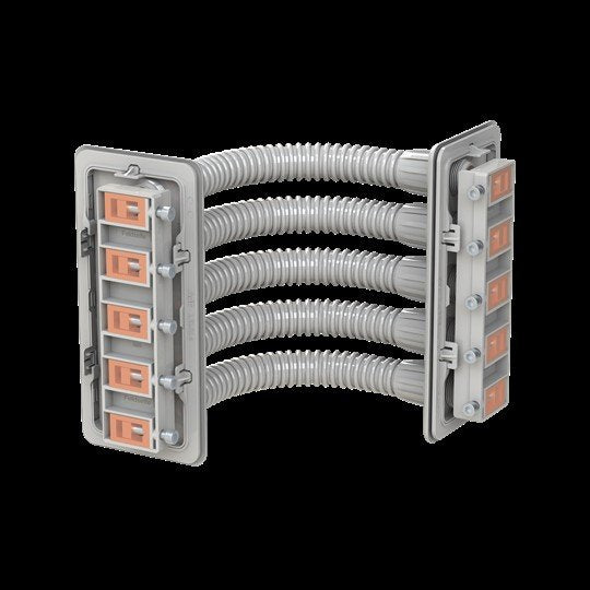 Striebel&amp;John - Sammelschienenverbinder Sammelschieneneckverbinder CZC8 5-polig, 250A − 1 Stück
