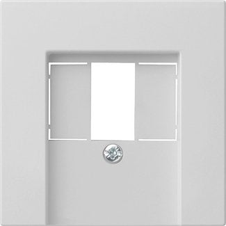 Gira - Einsatz/Abdeckung für Kommunikationstechnik Abd. USB-Spannungsvers. 0376015 Grau m