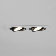 Brumberg Leuchten - Downlight/Strahler/Flutlicht Einbaumodul rechteckig 45023550 2-fach