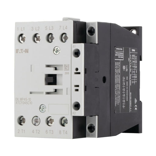 Eaton - Leistungsschütz zum Schalten von Wechselstrom Leistungsschütz 4polig DILMP45-10(240V50HZ) 63A 110/120V