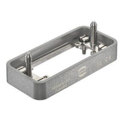 Harting - Modulträgerrahmen für Industriesteckverbinder Andockrahmen, Edelstahl, B 09300161711 augröße: 16 B